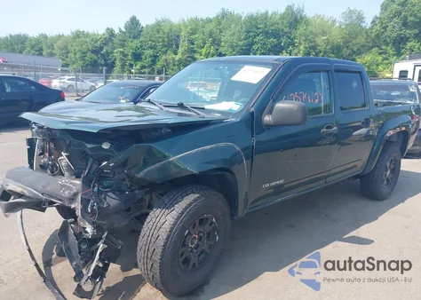 2005 Chevrolet Colorado Ls из США, поврежденный, VIN 1GCDT136858110687